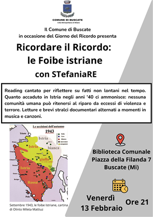Reading "Ricordare il Ricordo: le foibe istriane" di STefaniaRE
