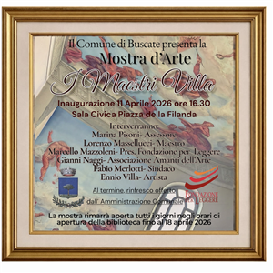 Mostra d'arte "I Maestri Villa"